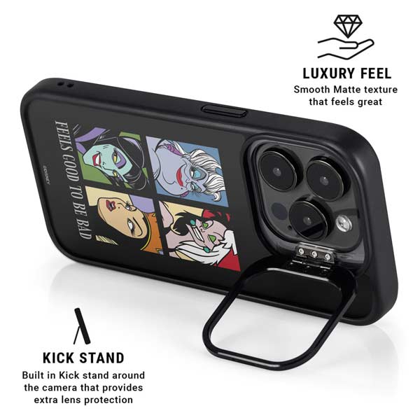 Disney Villains Characters Feels Good To Be Bad iPhone 14 Pro Kickstand Case