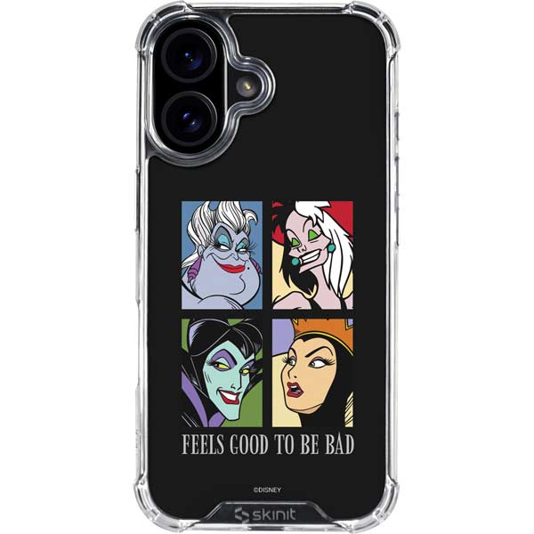 Disney Villains Characters Feels Good To Be Bad iPhone 17 Clear Case