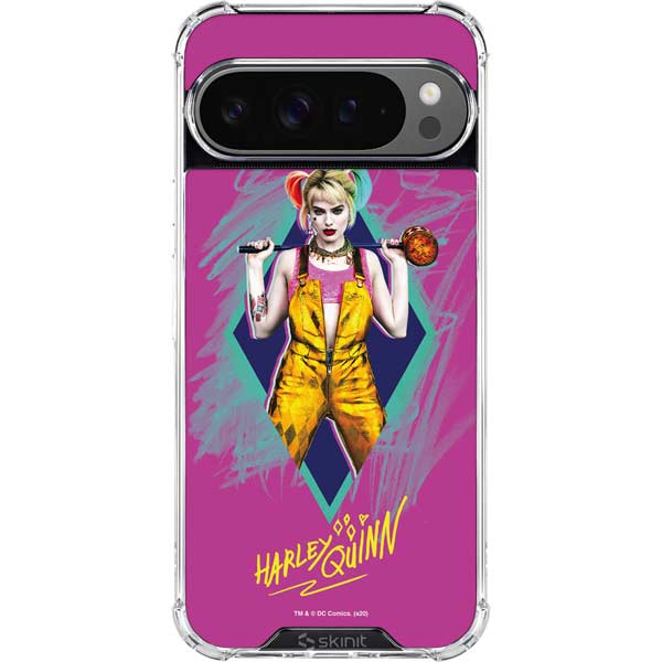 DC Comics Fierce Harley Quinn Google Pixel 10 Pro Clear Case