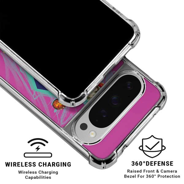 DC Comics Fierce Harley Quinn Google Pixel 10 Pro Clear Case