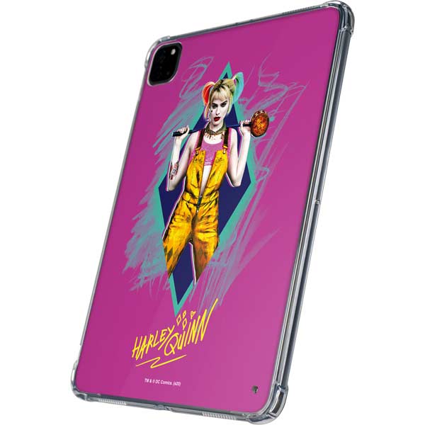 DC Comics Fierce Harley Quinn iPad Pro 11in (2024) Clear Case