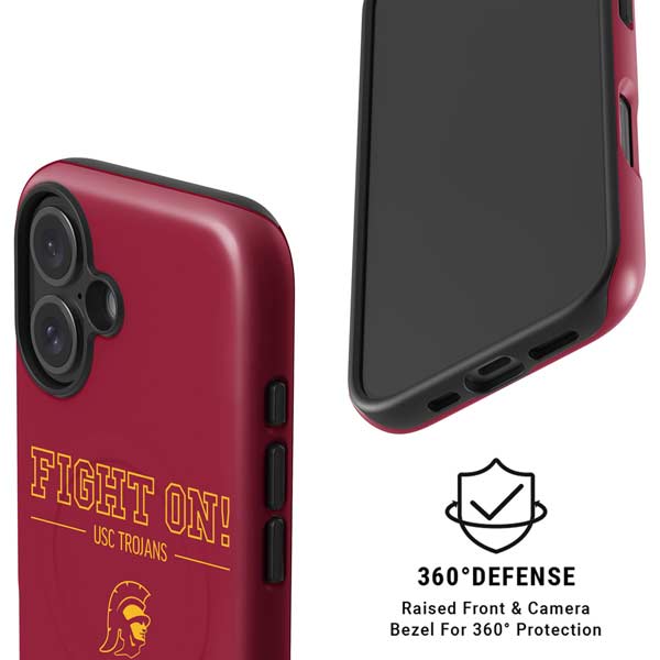 University of Southern California Fight On iPhone 16 Magsafe Impact Case