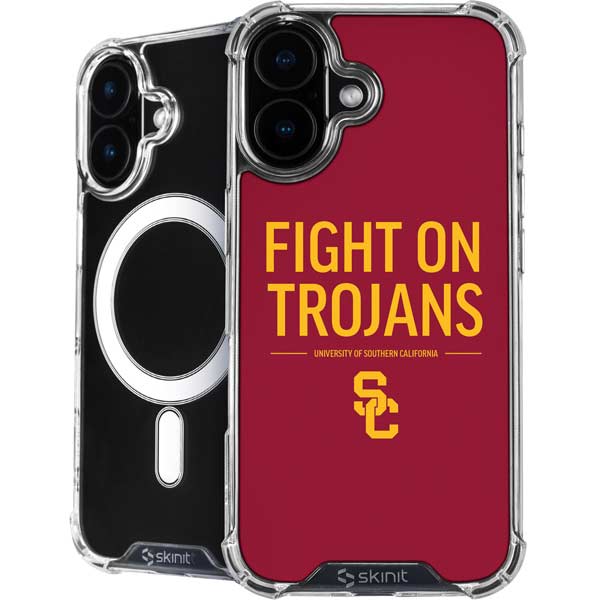 University of Southern California Fight On Trojans Red iPhone 17 MagSafe Case