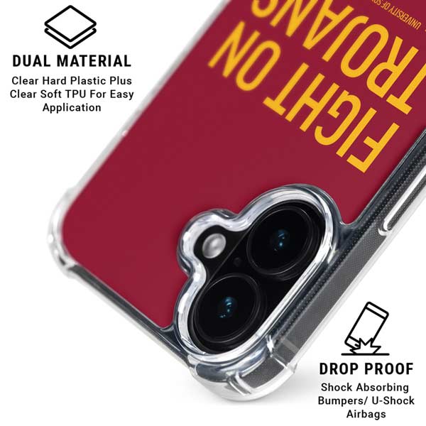 University of Southern California Fight On Trojans Red iPhone 17 MagSafe Case