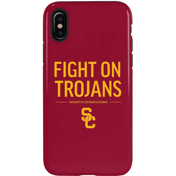 University of Southern California Fight On Trojans Red iPhone XS Pro Case