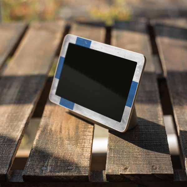 Finland Flag Distressed Google Home Hub Skin