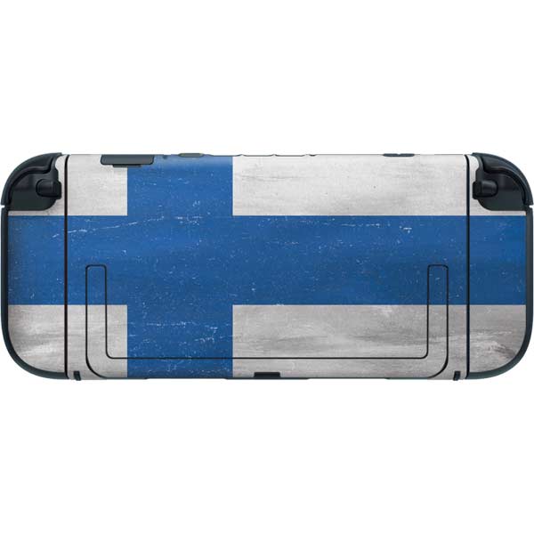 Finland Flag Distressed Nintendo Switch 2 (2025) with Joy-Con Skin
