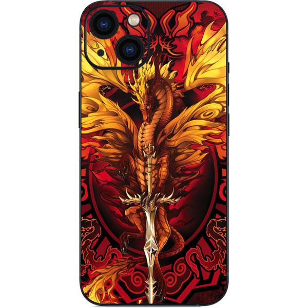Fire Dragon by Ruth Thompson iPhone 15 Skin