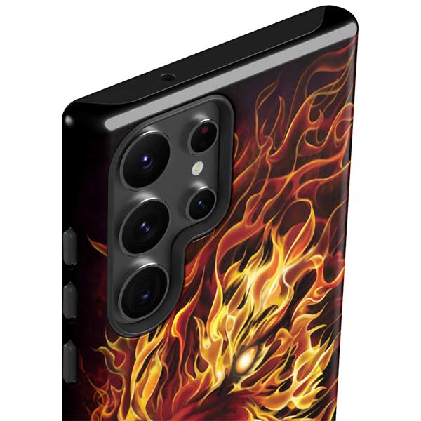 Fire Tiger by Tom Wood Galaxy S23 Ultra Pro Case