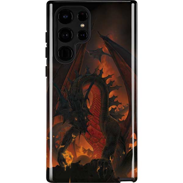 Fireball Dragon by Vincent Hie Galaxy Cases
