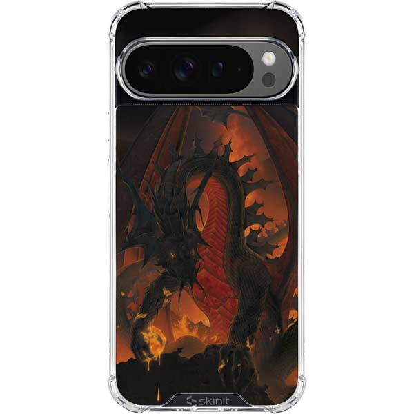 Fireball Dragon by Vincent Hie Google Pixel 10 Pro Clear Case