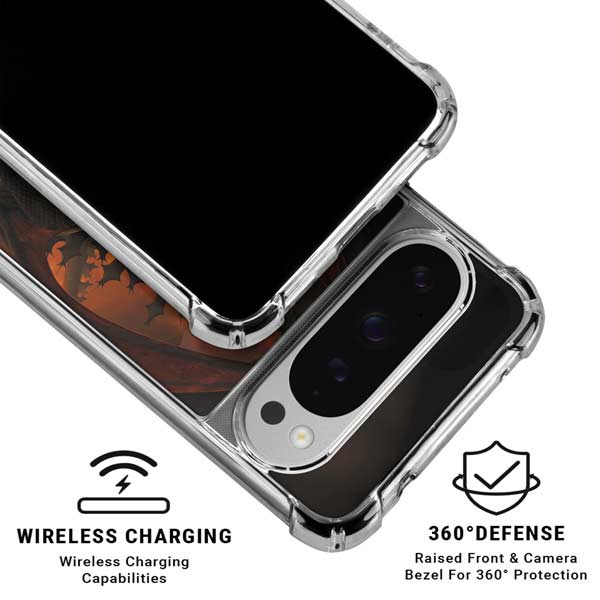 Fireball Dragon by Vincent Hie Google Pixel 10 Pro Clear Case