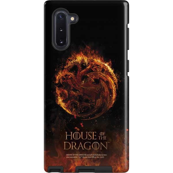 HBO House of the Dragon Flaming Tararyen Sigil Galaxy Cases