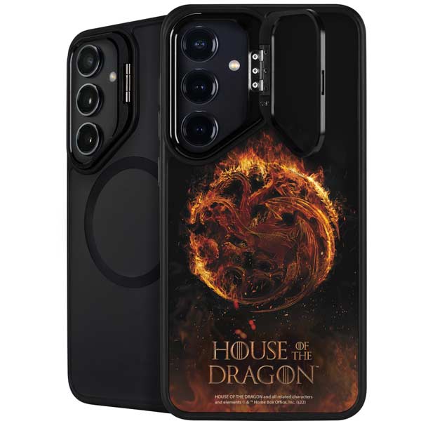 HBO House of the Dragon Flaming Tararyen Sigil Galaxy S26 Plus Kickstand Case