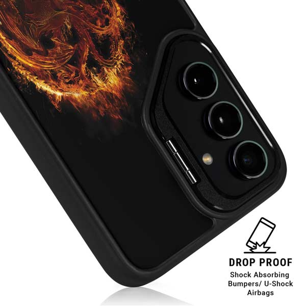 HBO House of the Dragon Flaming Tararyen Sigil Galaxy S26 Plus Kickstand Case