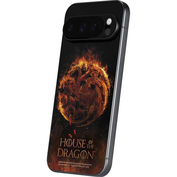 HBO House of the Dragon Flaming Tararyen Sigil Google Pixel 10 Pro XL Skin
