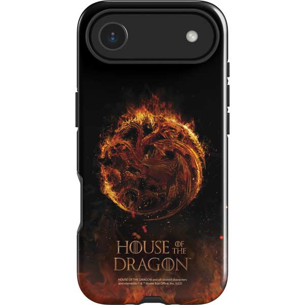 HBO House of the Dragon Flaming Tararyen Sigil iPhone 17 Air Impact Case