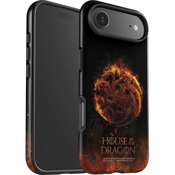 HBO House of the Dragon Flaming Tararyen Sigil iPhone 17 Air Impact Case