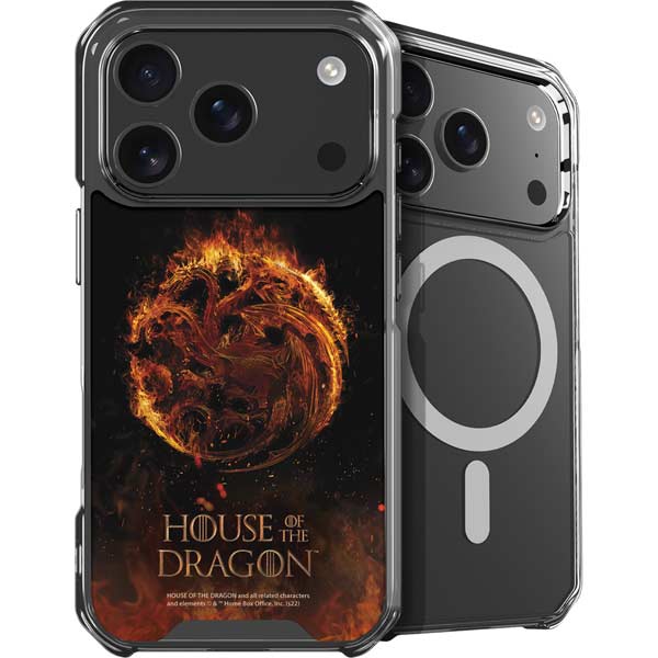 HBO House of the Dragon Flaming Tararyen Sigil iPhone 17 Pro MagSafe Case