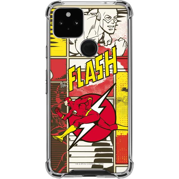 DC Comics Flash Block Pattern Pixel Cases