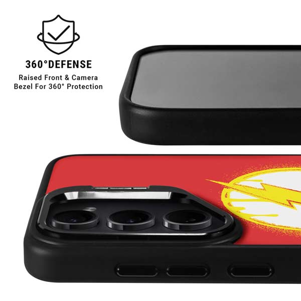 DC Comics The Flash Emblem Drip Galaxy S26 Ultra Kickstand Case