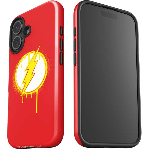 DC Comics The Flash Emblem Drip iPhone 17 Impact Case