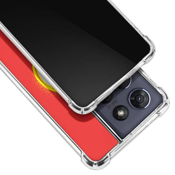 DC Comics The Flash Emblem Drip Moto G 5G (2025) Clear Case