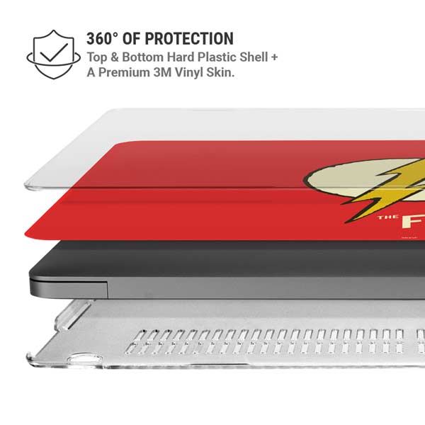 DC Comics The Flash Classic Emblem MacBook Cases