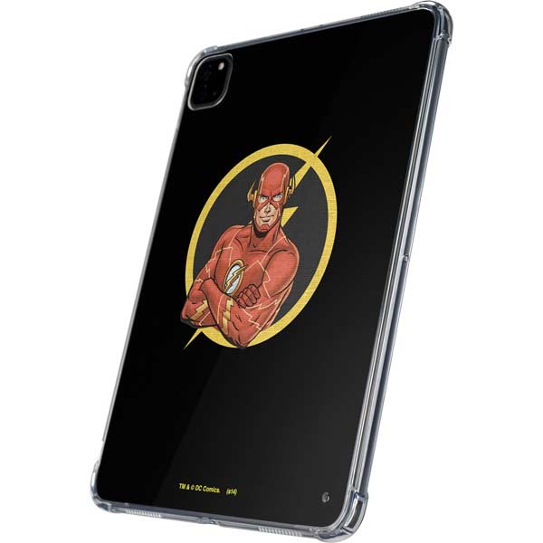 DC Comics The Flash Folded Arms Pose iPad Pro 11in (2024) Clear Case