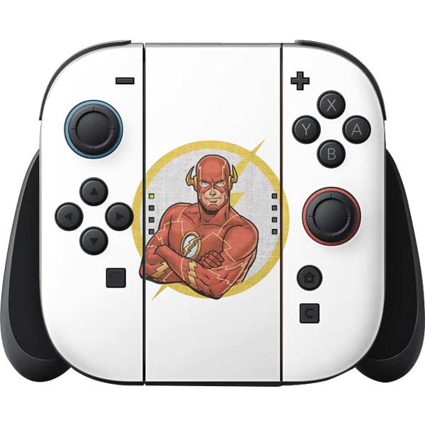 DC Comics The Flash Folded Arms Pose Nintendo Switch 2 (2025) Joy-Con ...