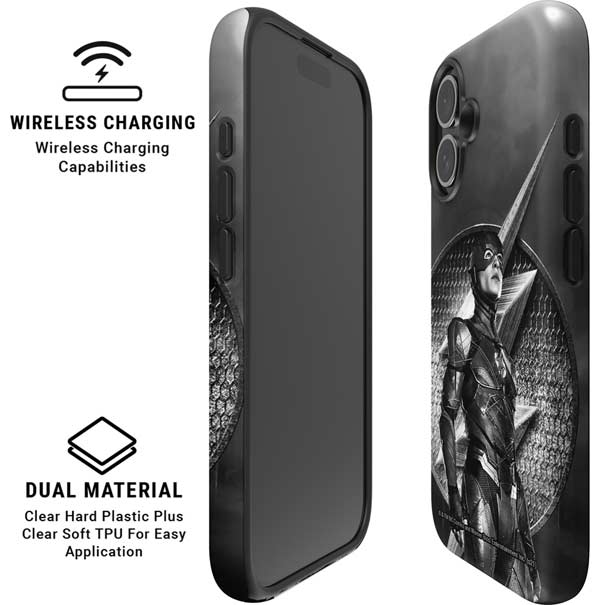 The Justice League (2017) Flash Poster iPhone 16 Magsafe Impact Case