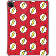 DC Comics The Flash Logo Pattern iPad Pro 11in (2024) Clear Case