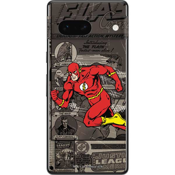 DC Comics Flash Mixed Media Pixel Skins