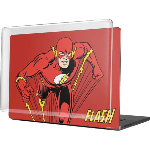 DC Comics The Flash Classic Action Pose Art MacBook Cases