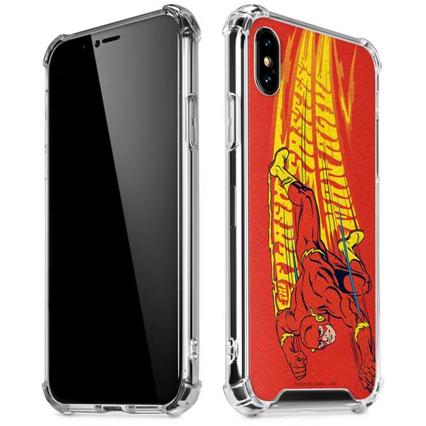 DC Comics Flash Racer iPhone X/XS Clear Case