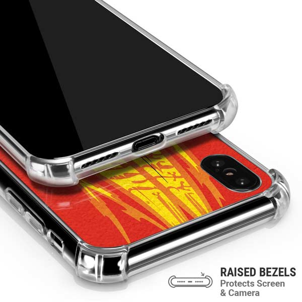 DC Comics Flash Racer iPhone X/XS Clear Case