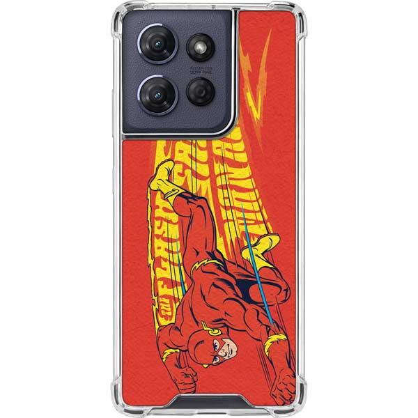DC Comics Flash Racer Moto G Power 5G (2025) Clear Case