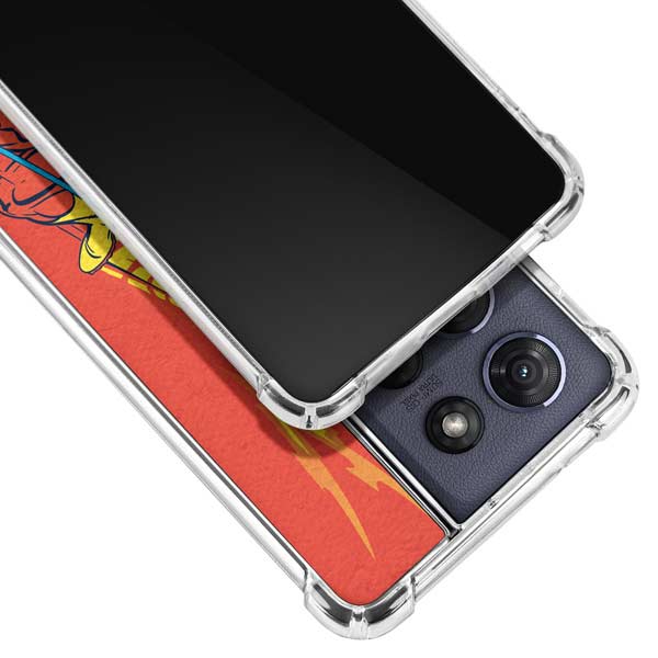DC Comics Flash Racer Moto G Power 5G (2025) Clear Case