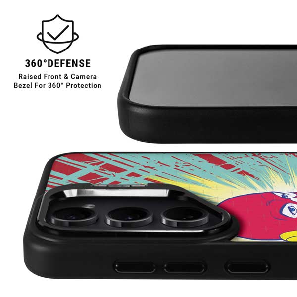 DC Comics The Flash Classic Art Smile Blast Galaxy S26 Ultra Kickstand Case