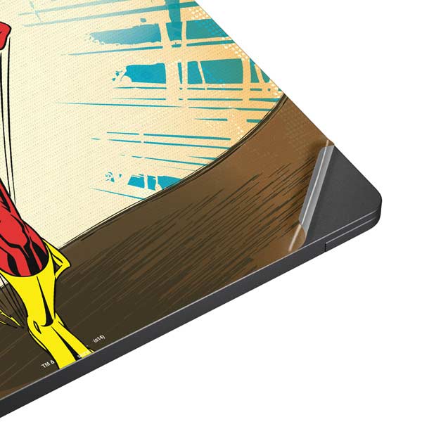 DC Comics The Flash Classic Art Sprint Pose Surface Laptop 7 15in Skin