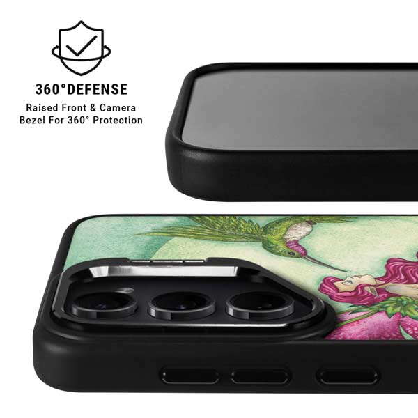 Flirting Fairy and Hummingbird by Amy Brown Galaxy S26 Plus Kickstand Case