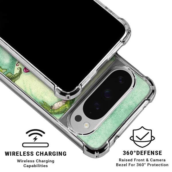 Flirting Fairy and Hummingbird by Amy Brown Google Pixel 10 Pro XL Clear Case