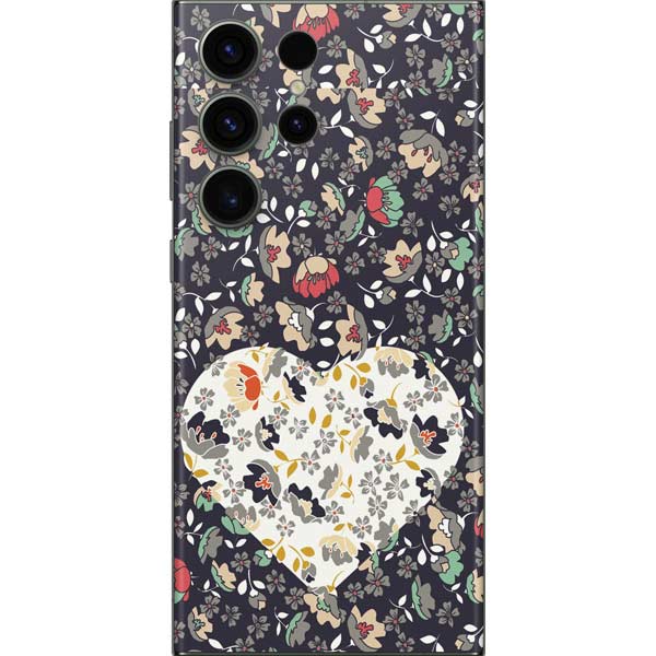Floral Heart Galaxy Skins