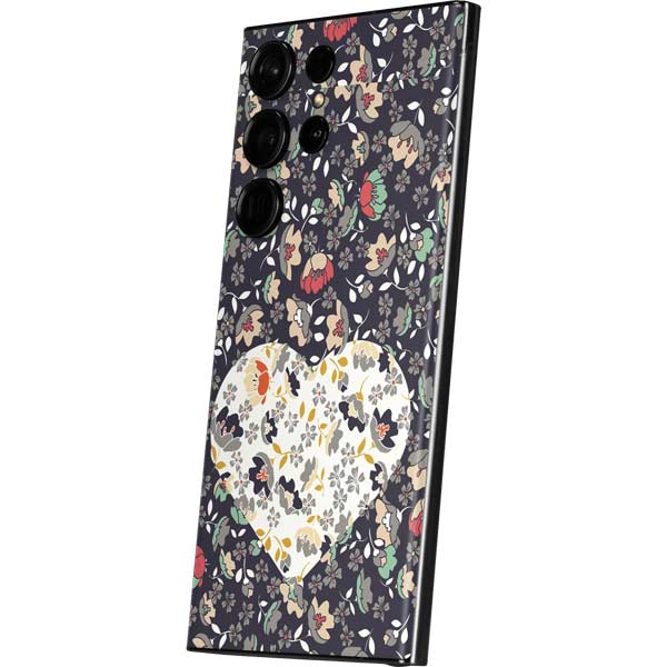 Floral Heart Galaxy Skins