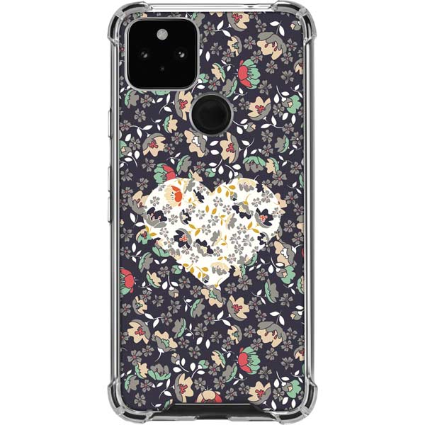 Floral Heart Pixel Cases