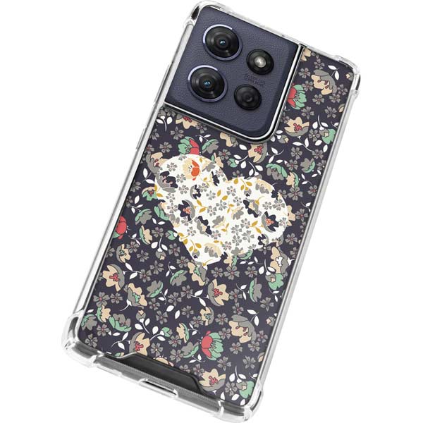 Floral Heart Moto G 5G (2025) Clear Case