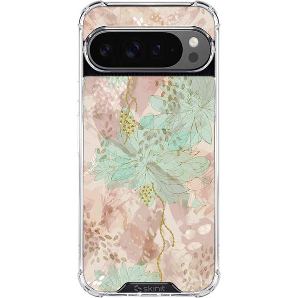 Floral Shadows Google Pixel 10 Pro XL Clear Case