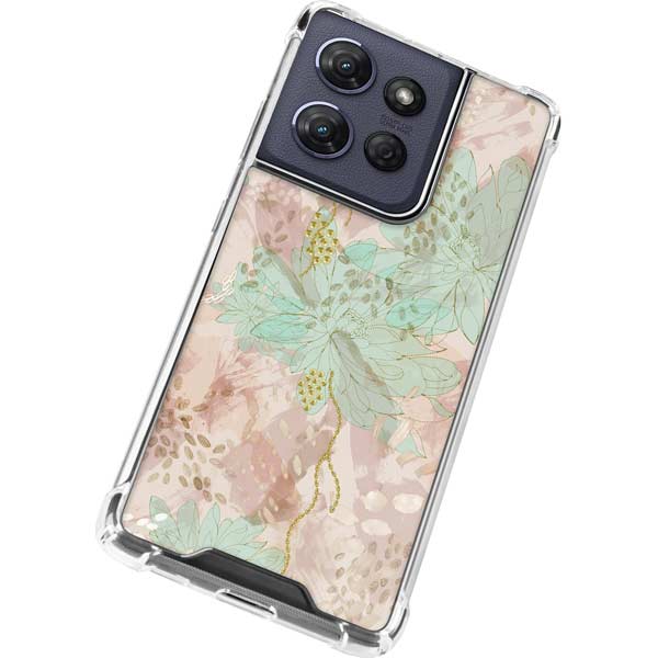 Floral Shadows Moto G Play 5G (2025) Clear Case