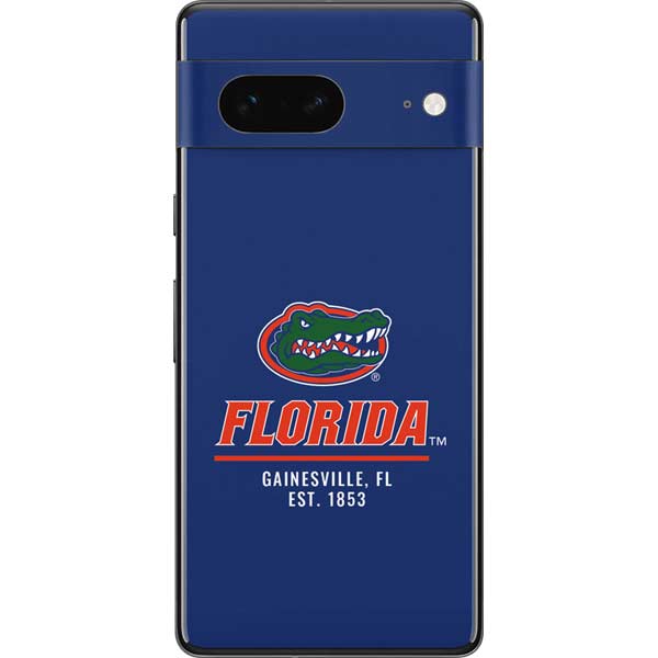 University of Florida Gainesville Est 1853 Blue Pixel Skins