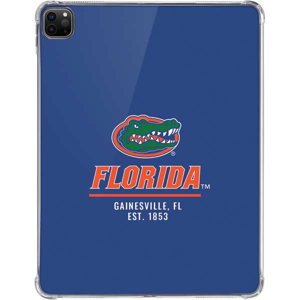 University of Florida Gainesville Est 1853 Blue iPad Pro 11in (2024) Clear Case